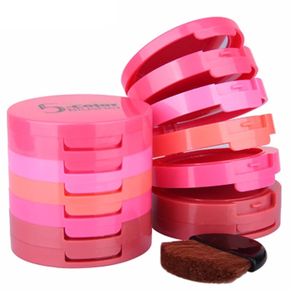 Waterproof Matte Blusher Palette with Blush